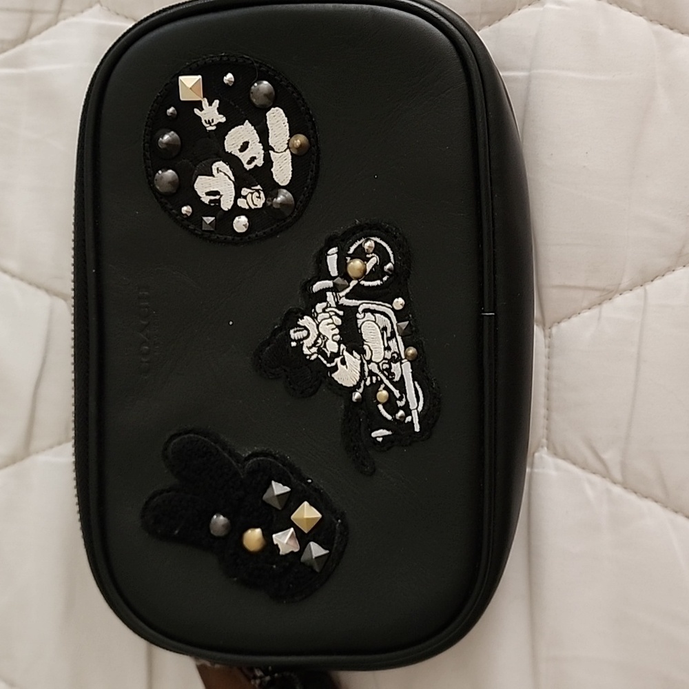 Black Coach Disney purse